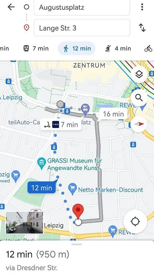 Fewo Am Grassi Museum Apartment Leipzig